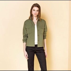 uniqlo olive jacket
